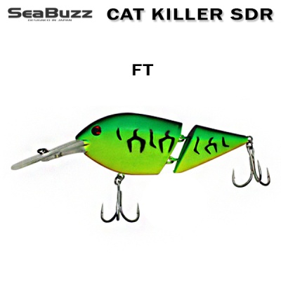 Sea Buzz Cat Killer SDR 120F | FT | Тролинг воблер