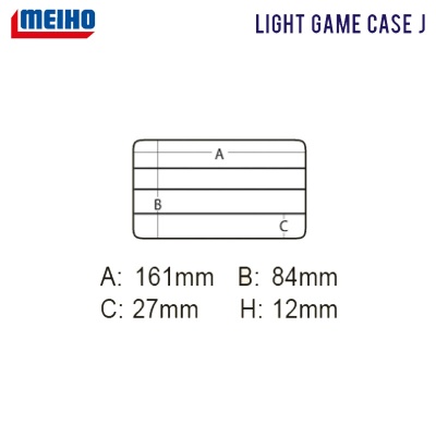 Легкий игровой чехол MEIHO J | Коробка для силиконов