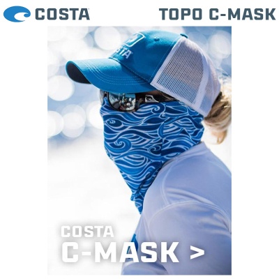 Costa TOPO C-Mask Blue | Face and Neck Sun Protection