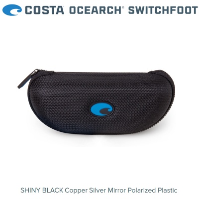 Слънчеви очила Costa OCEARCH® Switchfoot | Shiny Black | Copper Silver Mirror 580P | SWF 11OC OSCP