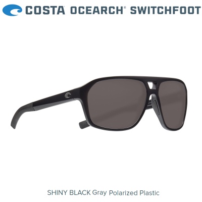 Слънчеви очила Costa OCEARCH® Switchfoot | Shiny Black | Gray 580P | SWF 11OC OGP