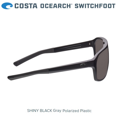Слънчеви очила Costa OCEARCH® Switchfoot | Shiny Black | Gray 580P | SWF 11OC OGP