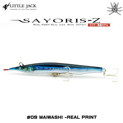 Little Jack SAYORIS-Z 99m 13g | Color 09 Maiwashi Real Print