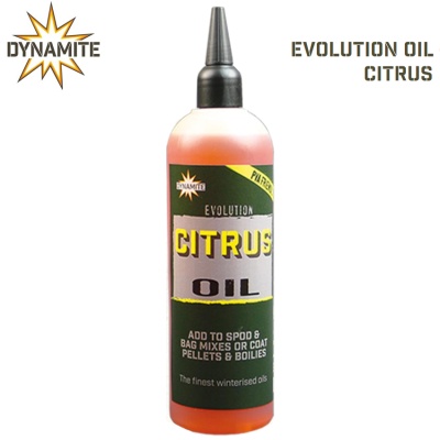 Dynamite Baits Evolution Oil 300ml | Течен атрактант Цитрус | DY1231