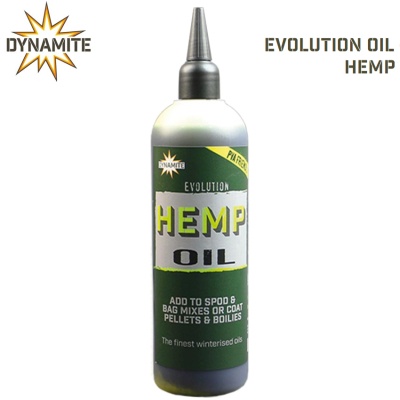 Dynamite Baits Evolution Oil 300ml | Liquid Attractant Hemp | DY1232