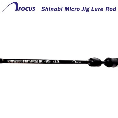 Focus Shinobi Micro Jig Lure Rod 1.95m