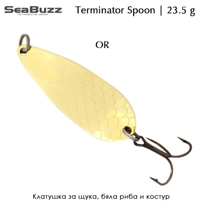Sea Buzz Terminator Fishing Spoon 23.5g | OR