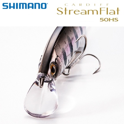 Воблер Shimano Cardiff Stream Flat 50HS | ZN-350T | Лопатка