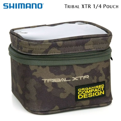 Shimano Tribal XTR 1/4 Pouch | Чанта с прозрачен капак
