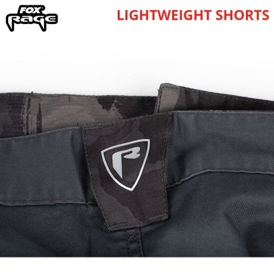  Fox Rage Lightweight Shorts | Back of waistband