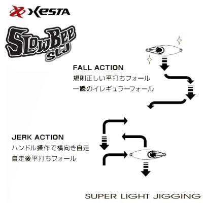 Xesta Slow Bee SLJ | Fall & Jerk Action