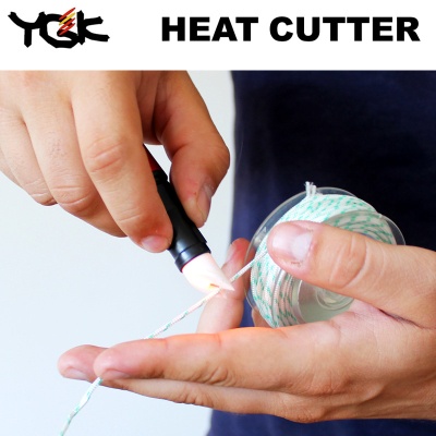 YGK Heat Cutter | Cutting PE braid