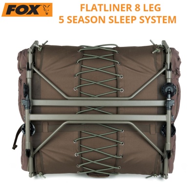Fox Flatliner 8 Leg 5 Season Sleep System | CBC093 | Folded