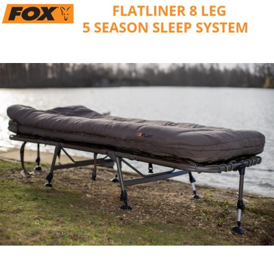 Fox Flatliner 8 Leg 5 Season Sleep System | CBC093 | In use