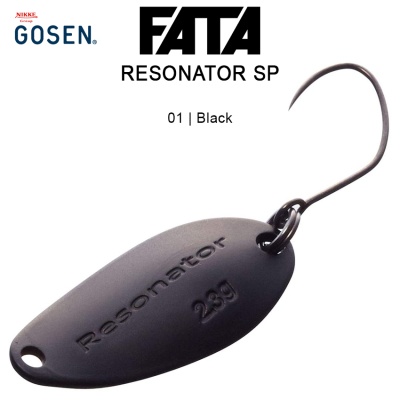 Микро клатушка за пъстърва Gosen FATA Resonator SP | 01 Black