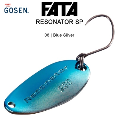 Микро клатушка за пъстърва Gosen FATA Resonator SP | 08 Blue Silver