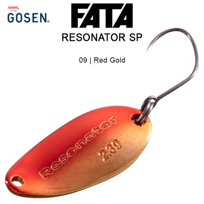 Микро клатушка за пъстърва Gosen FATA Resonator SP | 09 Red Gold