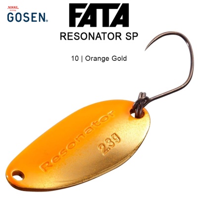 Микро клатушка за пъстърва Gosen FATA Resonator SP | 10 Orange Gold
