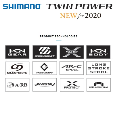 Shimano Twin Power 2020 | FD 4000 XG | TP4000XGFD | Технологии