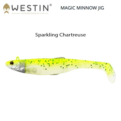 Westin Magic Minnow Sparkling Chartreuse