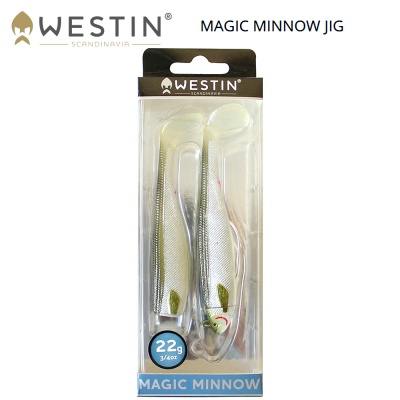 Westin Magic Minnow Jig 13cm | Силикон с джиг глава 32g