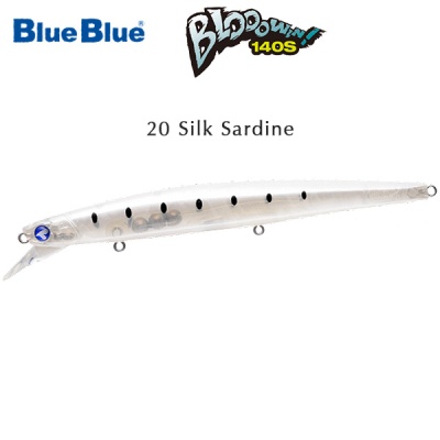 Blue Blue Blooowin 140S | 20 Silk Sardine