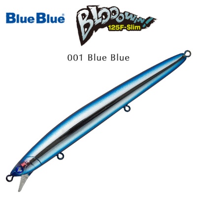 Blue Blue Blooowin 125F Slim | 01 Blue Blue