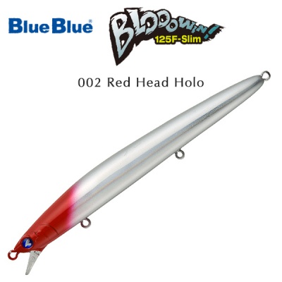Blue Blue Blooowin 125F Slim | 02 Red Head Holo