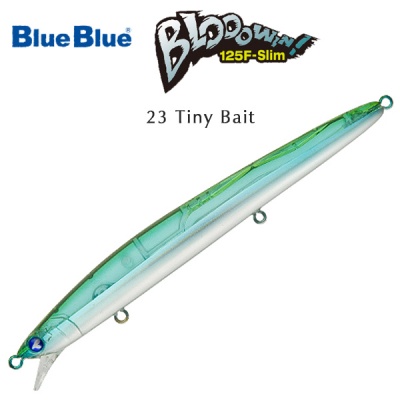 Blue Blue Blooowin 125F Slim | 23 Tiny Bait