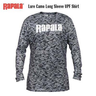 Rapala Lure Camo Long Sleeve UPF Shirt RLCLSS
