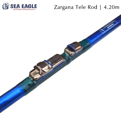 Карбонов телескоп за риболов с бомбарда Sea Eagle Zargana New 4.20m 40-80g