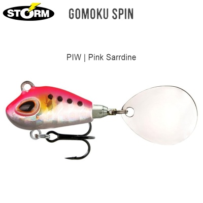Storm Gomoku Spin | Спинер | PIW Pink Sarrdine
