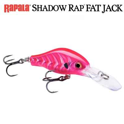 Кастинг воблер Rapala Shadow Rap Fat Jack
