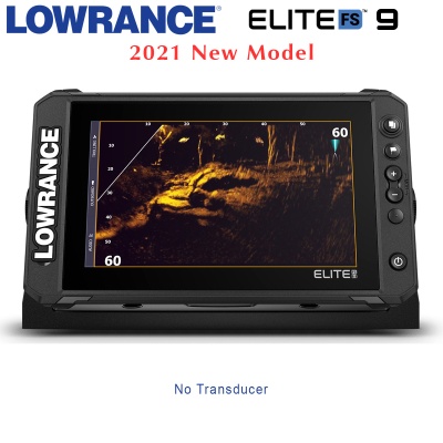 Lowrance Elite-9 FS with No Transducer | Active Target Screen