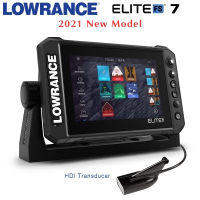 Lowrance Elite-7 FS with HDI Transducer