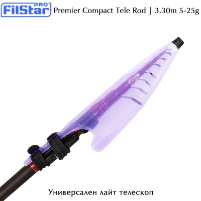 Telescopic rod Filstar Premier Compact Tele | 3.30m 5-25g