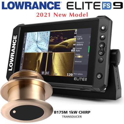 Lowrance Elite FS 9 with Airmar B175M transducer