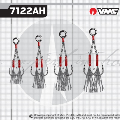VMC 7122AH Assist Hooks | Dimensions
