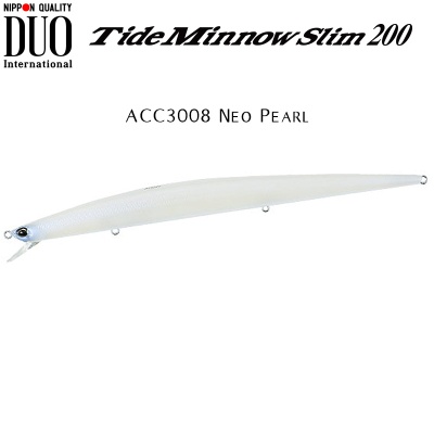 DUO Tide Minnow Slim 200 | ACC3008 Neo Pearl