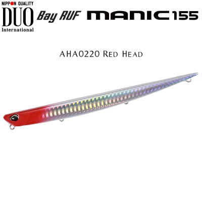 DUO Bay Ruf Manic 155 | AHA0220 Red Head
