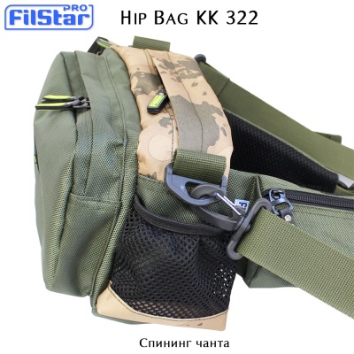 Набедренная сумка FilStar KK322 | Сумка для спиннинга