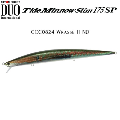 DUO Tide Minnow Slim 175SP | CCC0824 Wrasse II ND