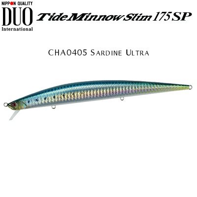 DUO Tide Minnow Slim 175SP | CHA0405 Sardine Ultra