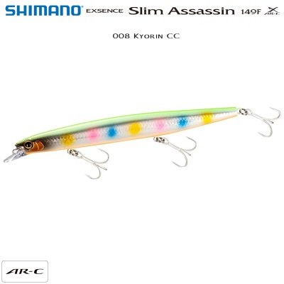Shimano SLIM Assassin 149F | 008 Kyorin Chart Candy