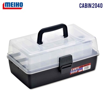 MEIHO Cabin 2040 Double Deck Tackle Box