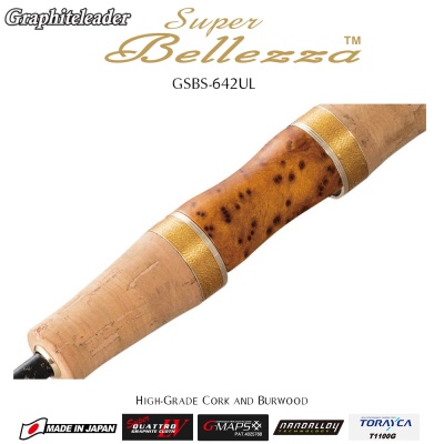 Graphiteleader Super Bellezza GSBS-642UL | High-grade cork and bur-wood 