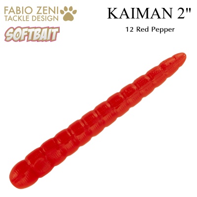 Softbait Fabio Zeni Kaiman 12 Red Pepper