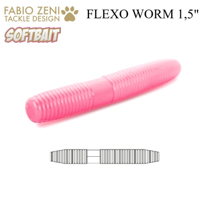 Силикон Fabio Zeni Flexo Worm 1.5"