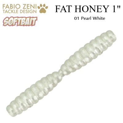 Softbait Fabio Zeni Fat Honey 01 Pearl White