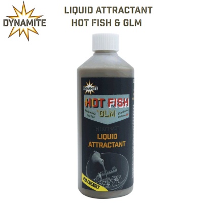 Dynamite Baits Liquid Attractant | Hot Fish & GLM | DY1016